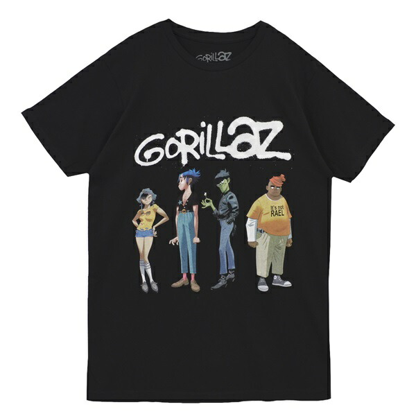 楽天市場】GORILLAZ ゴリラズRED LOGO オフィシャル バンドT