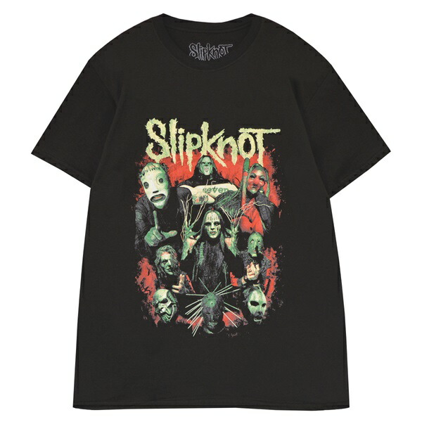 スリップノット バンT タンクトップ ブラック ヘヴィメタル S 楽天市場】ロックTシャツ SlipknoT スリップノット S M L XL 黒