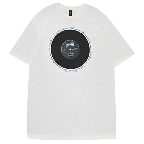 oasis Live Forever Tシャツ L 水色 oasis Live Forever Tシャツ L 水色