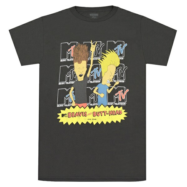 楽天市場】BEAVIS AND BUTT-HEAD ビーバスアンドバットヘッド The Boy And Logo Tシャツ : GEEKHEAD