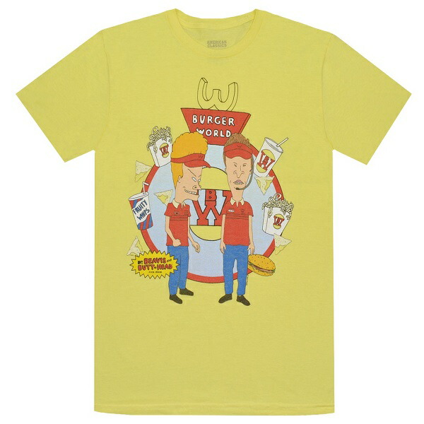 楽天市場】BEAVIS AND BUTT-HEAD ビーバスアンドバットヘッド The Boy And Logo Tシャツ : GEEKHEAD