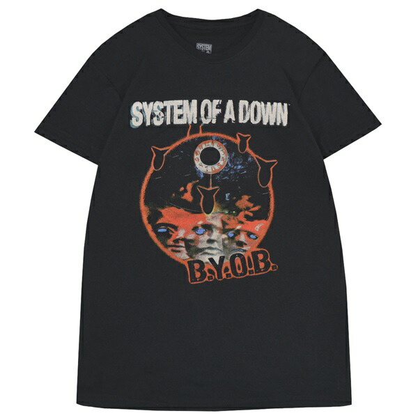SYSTEM OF A DOWN システムオブアダウン Tシャツ SYSTEM OF A DOWN】システムオブアダウン「BANNER MARCHES」Tシャツ