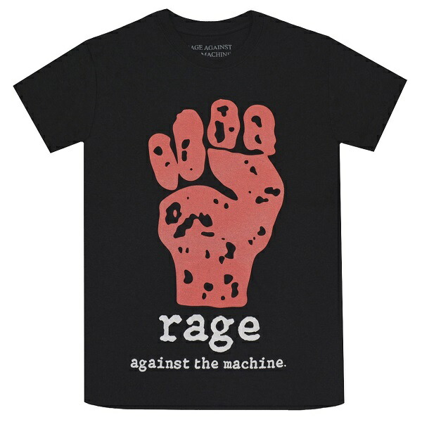 楽天市場】Rage Against The Machine / Fist Tee 2 (Black