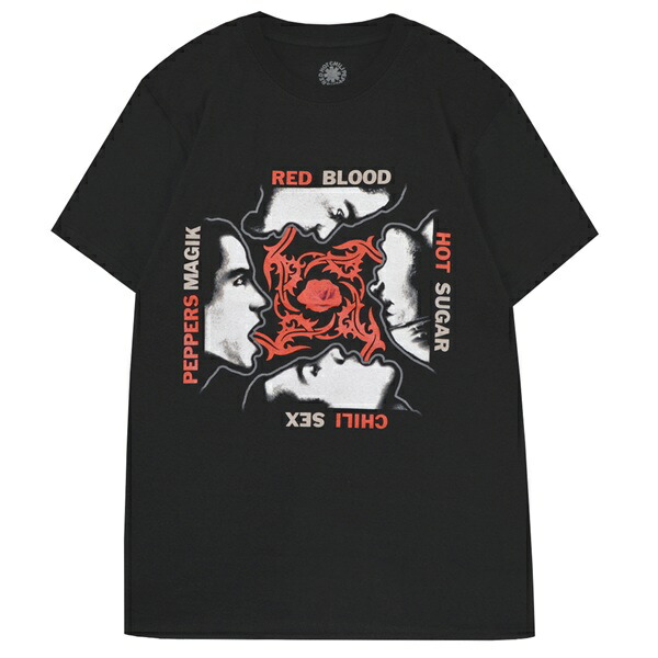 レッチリBLOOD SUGAR SEX MAGIC 長袖Tシャツ XL Official Red Hot Chili Peppers T Shirt Blood Sugar Sex Magik Black