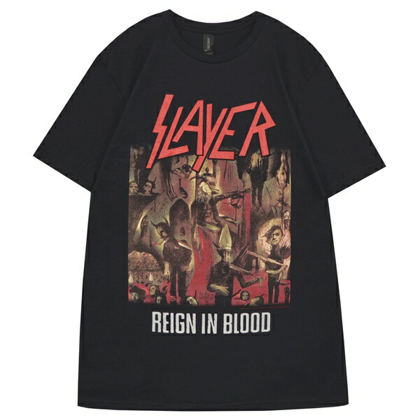 楽天市場】SLAYER スレイヤー Vintage Flyer Tシャツ : GEEKHEAD