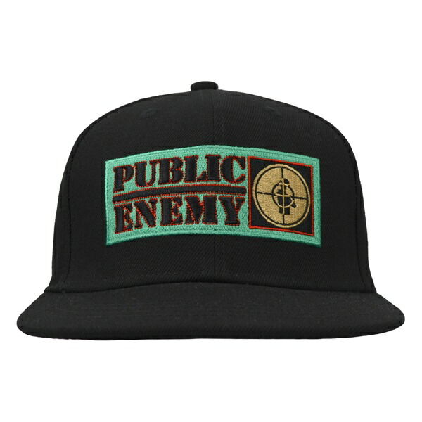 楽天市場】80s〜90s PUBLIC ENEMY Logo 5 Panel Cap 黒 パブリック