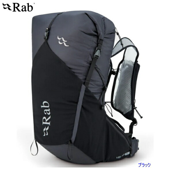 Rab/ラブ<br>Veil XP 30/ベイル XP 30<br>ブラック UK/S（日本サイズM）