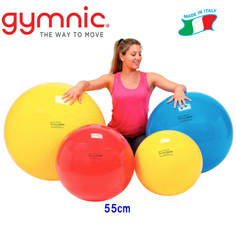 GYMNIC CLASSIC バランスボール 55cm 赤　11個 楽天市場】バランスボール ギムニク Gymnic 55cm Gymnic Classic 55
