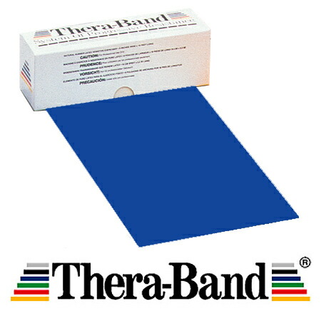 楽天市場】セラバンド トレーニングバンド 45m 強度レベル+2 ブルー