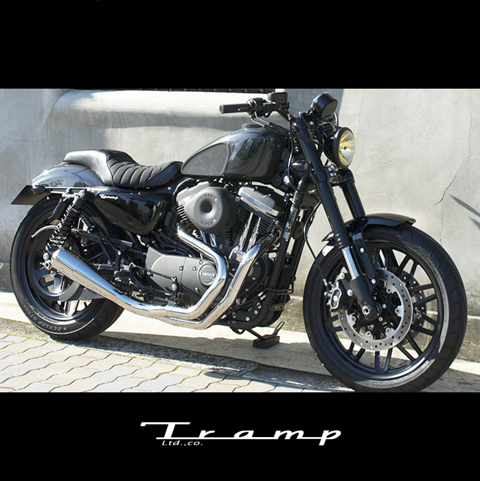 楽天市場 Tramp Cycle トランプサイクル マフラー スポーツスター Xl14年以降用 Fulltitanium Muffler 2in1 Glowemit ポリッシュタイプ Tmf 060e Glowemit ハーレーダビッドソン 社外品 Harley Davidson 送料無料 Tramp Cycle