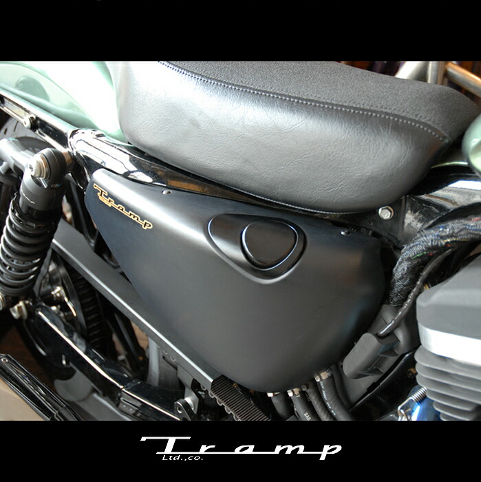 TRAMP CYCLE トランプサイクル ブラック ディップスティック・ベゼルkit 04年以降XL ハーレーダビッドソン　HARLEY DAVIDSON TOT-126