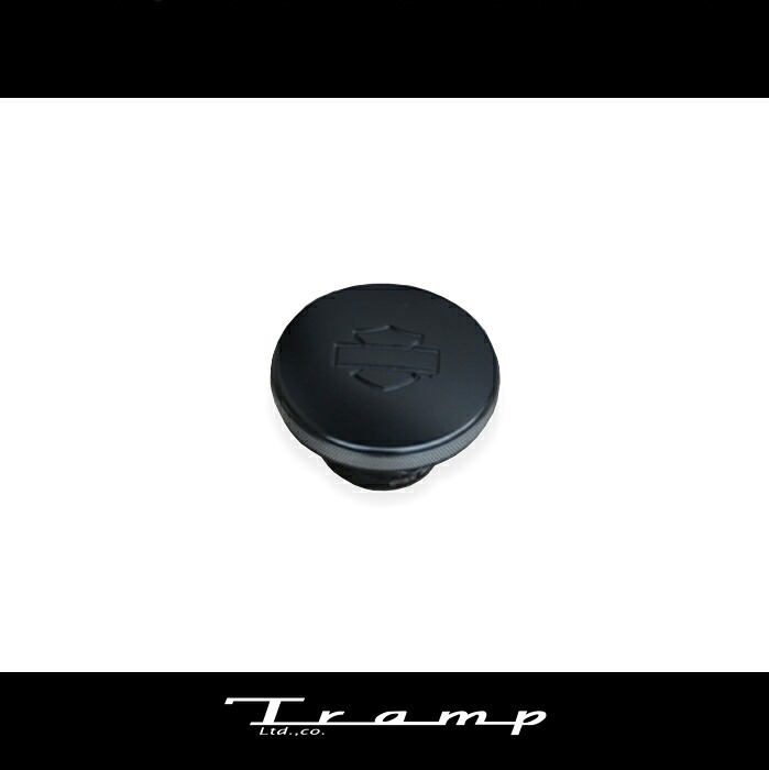 TRAMP CYCLE トランプサイクル / ガスキャップ 92年~XL用、92年~DYNA用 カラー:セミグロスブラック ハーレーダビッドソン 社外品HARLEY DAVIDSON TOT-026|TRAMP CYCLE