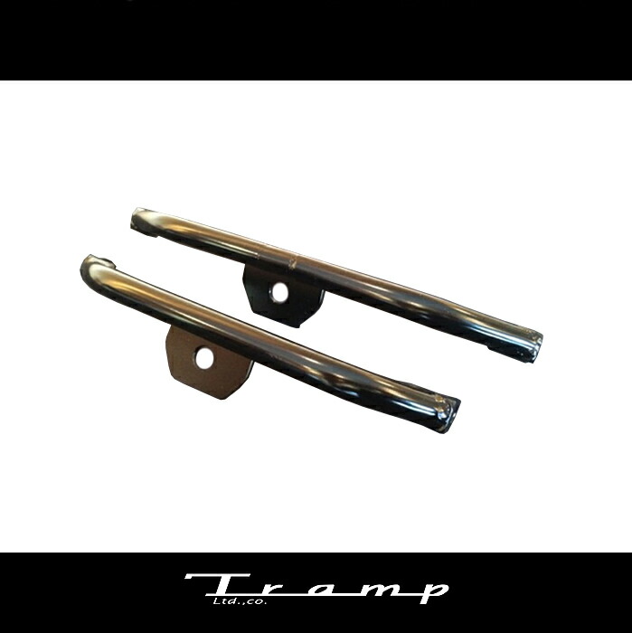 TRAMP CYCLE トランプサイクル / Bow Style Turn Signal Bracket カラー:ブラック、シルバー 06～17年ダイナ ワイドグライド用 サイズ:ステー幅292mm ハーレーダビッドソン 社外品HARLEY DAVIDSON TOT-117