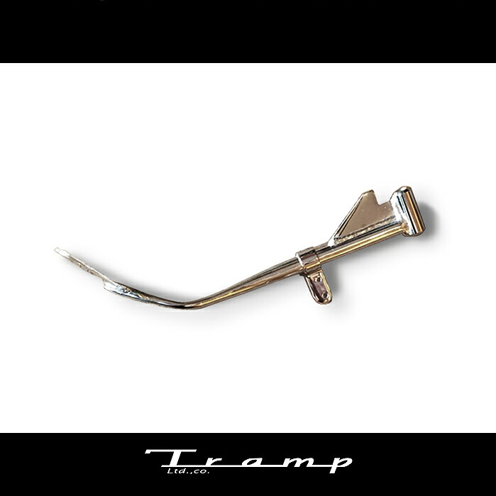 TRAMP CYCLE トランプサイクル / JIFFYSTAND Type L-C ローダウン車用 :クローム （883N/1200Xと同サイズ) ハーレーダビッドソン 社外品HARLEY DAVIDSON TOT-060-TypeL-C