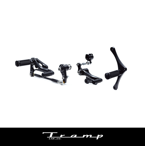 楽天市場】TRAMP CYCLE トランプサイクル バックステップキット 5stp
