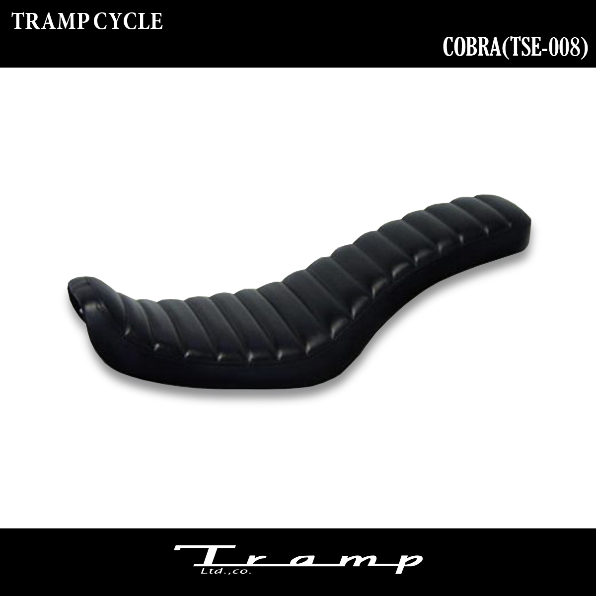 楽天市場】TRAMP CYCLE トランプサイクル / コブラシート ステッチ