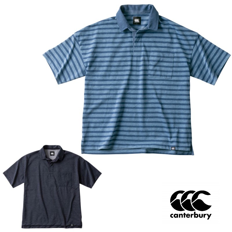 CANTERBURY ショートスリーブドライミックスラガーシャツ RA39059 カンタベリー