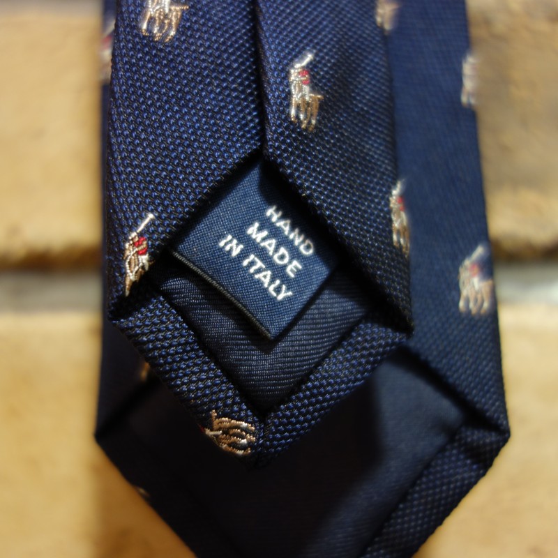 【楽天市場】Polo Ralph Lauren ポニー刺繍ネクタイ ポロラルフローレン：TRAMS