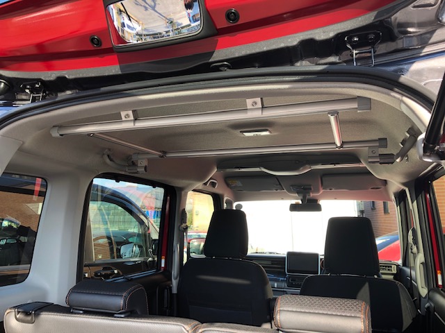 楽天市場】MK53Sスペーシア・スペーシアギア/ロッドホルダー