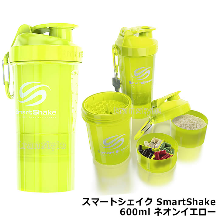 楽天市場】プロテインシェイカー スマートシェイクSmartShake 600ml