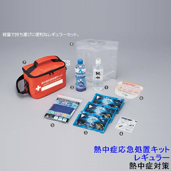 熱中症応急処置キット レギュラーの商品画像