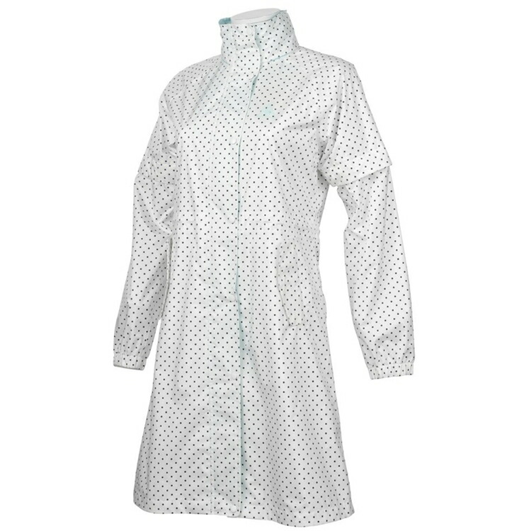 Le Coq Sportif Golf ルコックゴルフ レディース デザインレインワンピース Qgwnjf00w 雨の日 ゴルフ ワンピース レインウェア 透湿性 耐水性 袖取外し可能 Sermus Es