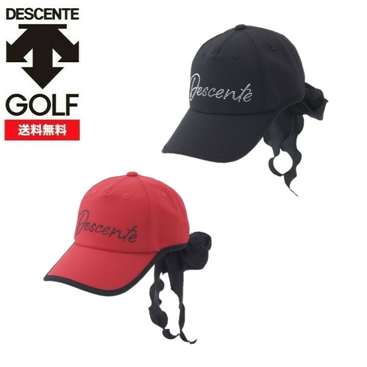 楽天市場】DESCENTE GOLF デサント ゴルフ レディース 【LUXE】リボンキャップ 2362355 DGCTJC05W 帽子  ラインストーン 吸水速乾 抗菌防臭 : トランスレーション 楽天市場店