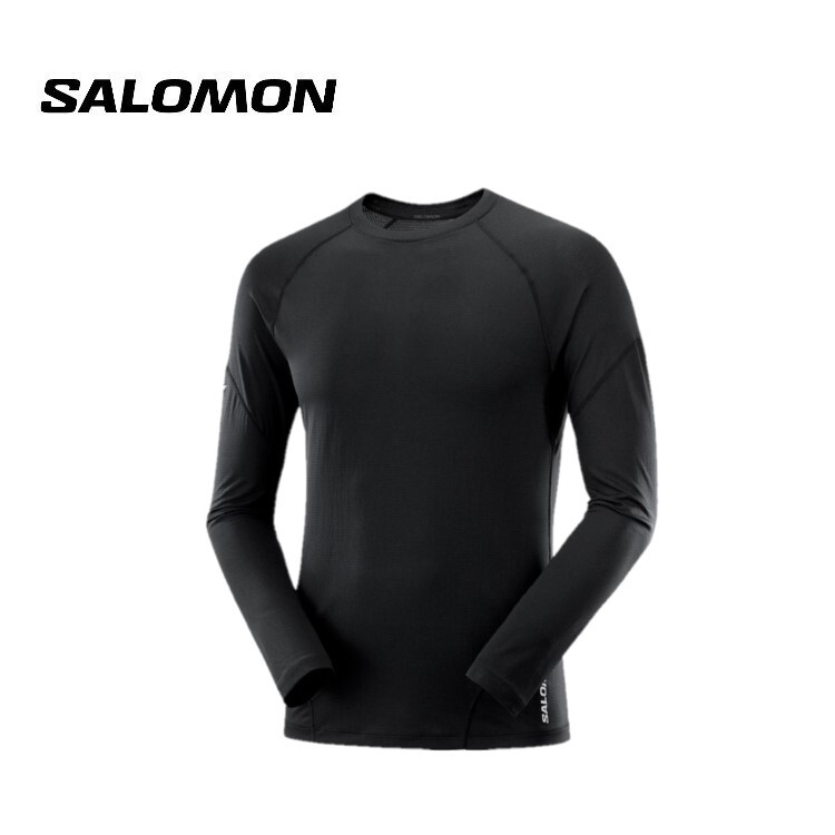 【楽天市場】サロモン Salomon メンズ CROSS RUN LS TEE M LC1826400 長袖 ベースレイヤー 登山 トレイル
