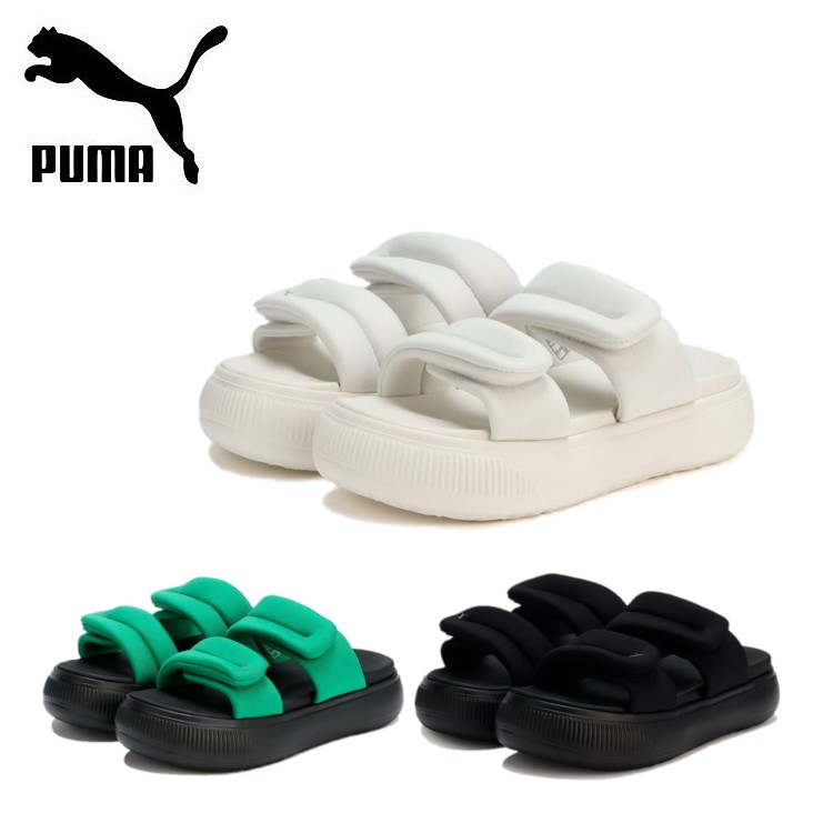 楽天市場】プーマ プラットフォーム スライド レオ PUMA