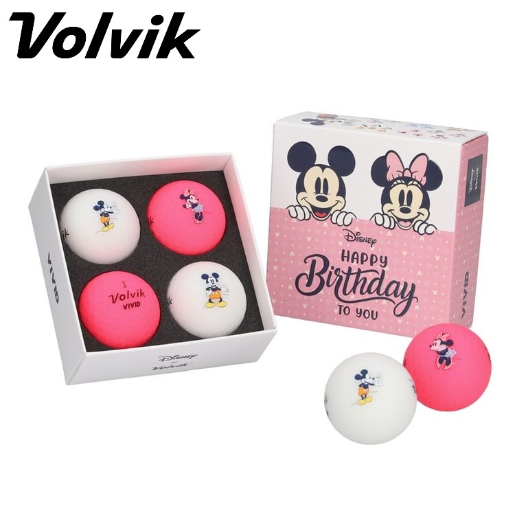 VOLVIK ボルビック◇Disneyゴルフボール&マーカーセット◇新品未使用 ボルビック VO ディズニーコレクション／ボール&マーカーセット