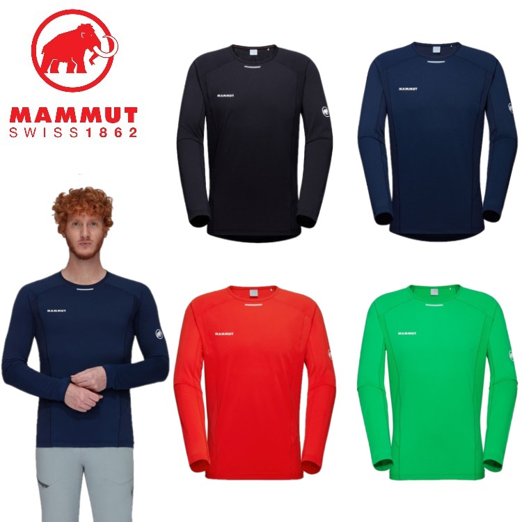 【送料360円】MAMMUT Trovat Pro Half Zip Longsleeve AF マムート ハーフジップシャツ 長袖 アジアSサイズ アウトドア N-276 MAMMUT マムート＞ Trovat Pro Half Zip Longsleeve AF トロ