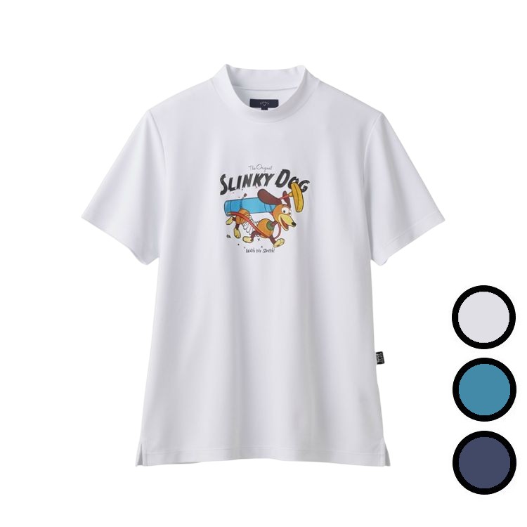 新品　CALLAWAY × Disney PIXAR コラボ半袖モックネックLL 楽天市場】キャロウェイ 半袖 モックネックシャツ トイ
