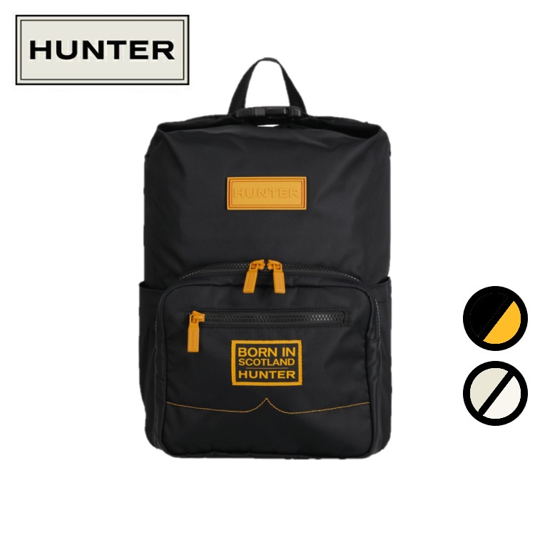 【全品ポイントUP中】 ハンター HUNTER ユニセックス(メンズレディース) ナイロン パイオニア ミディアム トップクリップ バックパック ボーン イン スコットランド UBB5551KBM 13L 耐水性 通気性 サイドポケット｜トランスレーション 店