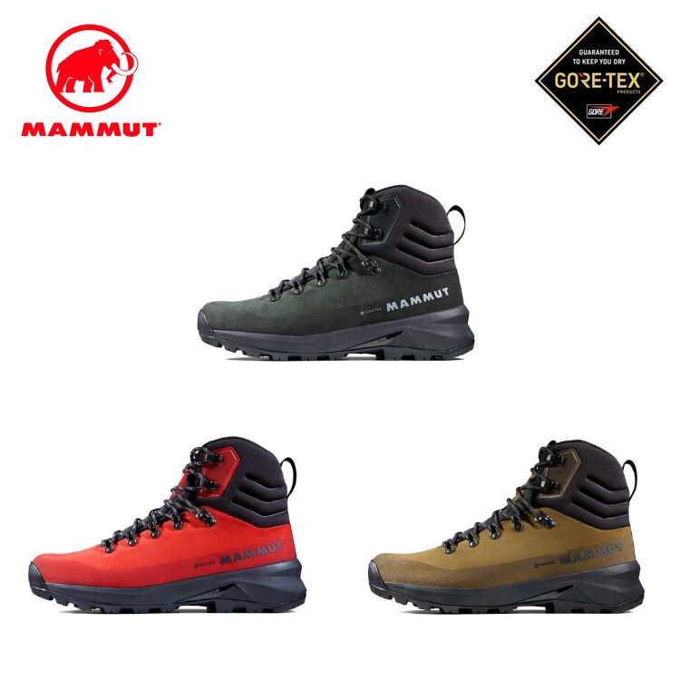 【全品ポイントUP中】 26春夏 マムート MAMMUT メンズ デュカン 3 ハイ レザー ゴアテックス 3030-05630 防水 靴 シューズ ブーツ|トランスレーション 店