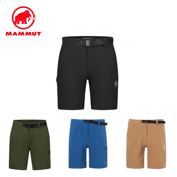 26春夏 マムート MAMMUT レディース トレッカーズ ４ ショーツ アジアンフィット 1023-00484 撥水 ストレッチ ハーフパンツ 登山 アウトドア｜トランスレーション 店