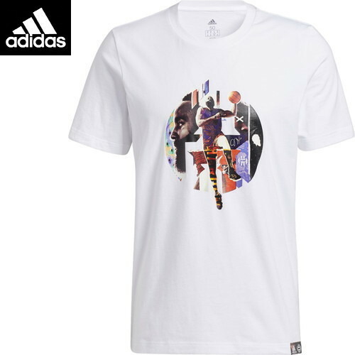 Adidas アディダス Harden Abstract Tシャツ Wht ホワイト 半袖tシャツ バスケットボール バスケ メンズサイズ ユニセックス スポーツブランド カジュアル Rcp Educaps Com Br