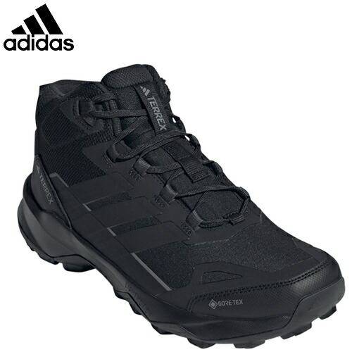 ■貨物輸送無料■\u003cBR\u003e【adidas】アディダス \u003cBR\u003eJQ2207 \u003cBR\u003eテレタイプ スカイチェイサー AX5 ミッド GORE-TEX 山歩き 【中核グループ黒いこと/中核グループ黒いこと/炭素】\u003cBR\u003e[山歩き/トレッキング/山登り/GORE-TEX/雨合羽/手持ち部分/耐久性/軽さ/アウトドア/一般受け模範例]\u003cBR\u003e【RCP】