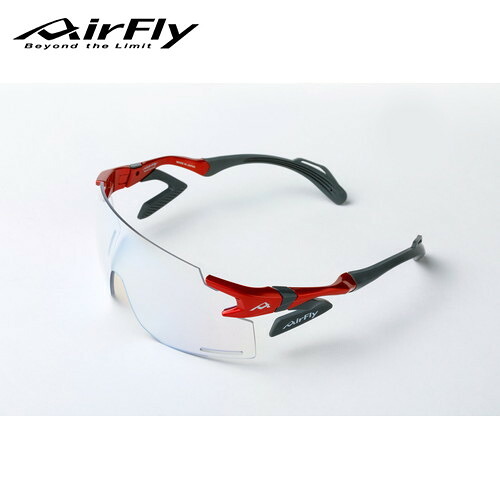 ■貨物輸送無料■【Air Fly】エア湖飛球 AF-301C-6BK ひな形 :赤いこと水晶体 :調光青碧鏡鑑[黒眼鏡/AirFly/ジゴスペック/日本製/銀輪/サイクリング/自動二輪車/調光水晶体とり備える]【RCP】
