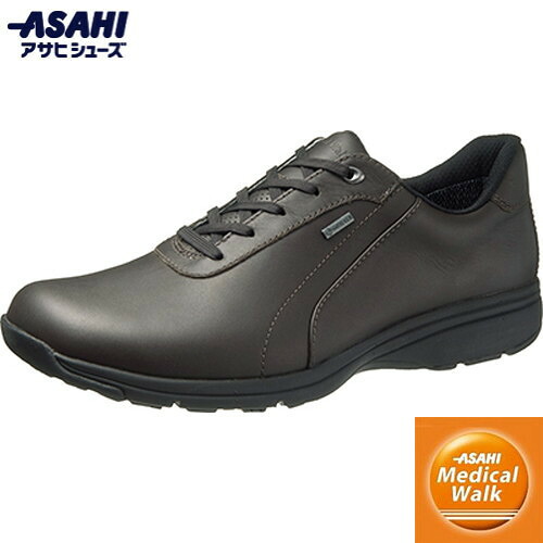 ■貨物輸送無料■【ASAHI SHOES】アサヒシューズ KV78461 成人男性用 医学的ウォークGT M025 赤銅色[心地好いシューズ/成人男性靴/雨合羽真似形/内側チャック付き添い人/心地好い/デイリー若い者/町若い者]【RCP】