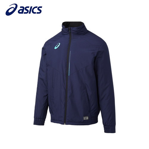 送料無料 アシックス 2101a147 400 ウオーマージャケット ピーコート ジャージ 上着 アウター 防寒 ウォームアップウエア 部活 クラブ チーム サッカー メンズサイズ 男性 大好評です