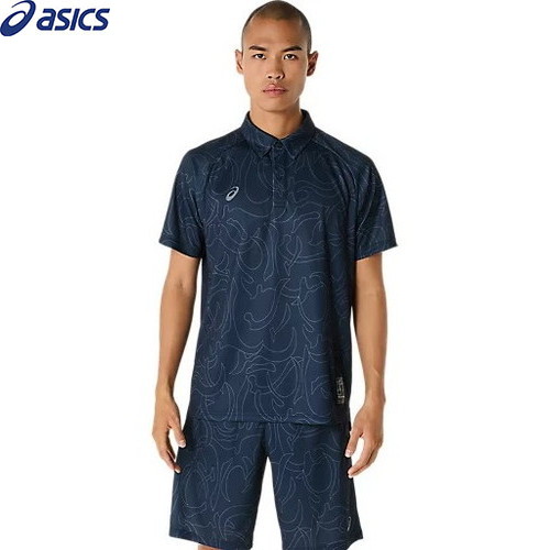 楽天市場】【アシックス】ASICS A77 ボタンダウン 半袖ポロシャツ