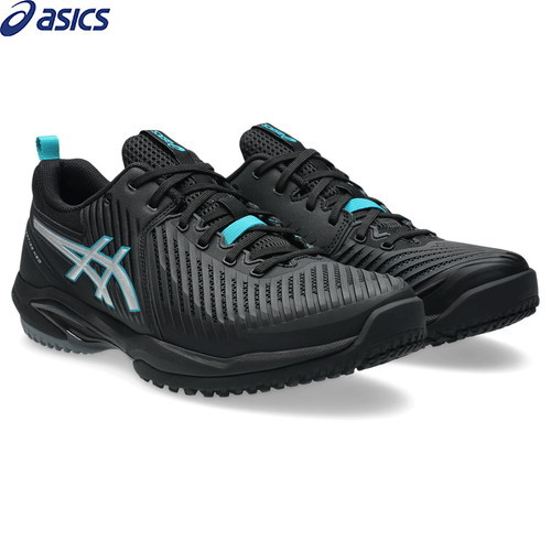 ■貨物輸送無料■【asics】アシックス 1043A029-001 PRESTIGE NEO OC WIDE[BLACK/PURE SILVER][靴/シューズ/靴/くつ/ユニ一発やる/男女兼用/庭球/運動競技/庭球シューズ]【RCP】