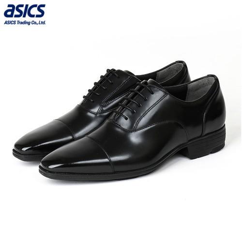 ■送料無料■【asics】アシックス商事 TU-7032-008 TEXCY LUXE[ブラック][革靴/ビジネスシューズ/革/ソフト牛革/軽量/消臭/抗菌/シューズ/靴/メンズ/ビジネス/2E/通勤/オフィス/texcy luxe (テクシーリュクス)]【RCP】｜トランスポーツ