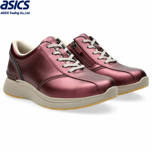 ■送料無料■【asics】アシックス商事 1242A021-600 KNEESUP (ニーズアップ)[WINE(ワイン)][レディース/靴/シューズ/くつ/スニーカー/運動靴/ウォーキングシューズ/カジュアルシューズ/WELLNESS WALKER]【RCP】｜トランスポーツ