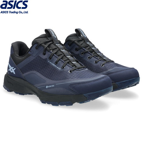 ■貨物輸送無料■【asics】アシックス商事 1293A045-400 FIELDWALKER(フィールドウォーカー) GTX[ネイビーブルー×ともし火青み(NAVY BLUE/LIGHT BLUE)][ユニ一発やる/男女兼用/靴/シューズ/くつ/スニーカー/運動すること靴/ともし火山歩き/山登り]【RCP】