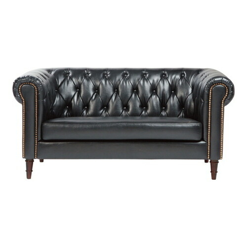 【送料込み】AZUMAYA フェリーニ 2人掛けソファ 黒 楽天市場】《東谷》フェリーニ 2人掛け ソファ 幅153 ソフトレザー