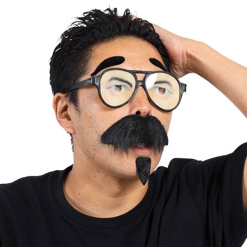 楽天市場 宴会の達人 でかメガネ ひげ 宴会の達人 それはどのグループにもきっと一人はいる芸達者な人気者 キャラクター レプリカ コスプレ用品 Rcp トランスポーツ