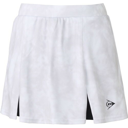 ■貨物輸送無料■【DUNLOP】ダンロップテニス DAK2481W-003 SKIRT with INNER SPATS[白いこと][庭球/ソフトテニス/スコート/スカート/下穿きスパッツ付き添い人/吸水速乾/UVはね除ける/形づくる/部活/野球クラブ/レディース]【RCP】
