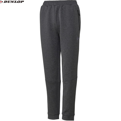 ■貨物輸送無料■【DUNLOP】ダンロップテニス DAN3580 SWEAT PANTS[杢黒いこと][庭球/スウェットパンツ/ロングズボン下/長ズボン/ボトムス/形づくるズボン下/部活/野球クラブ/ユニ一発やる]【RCP】