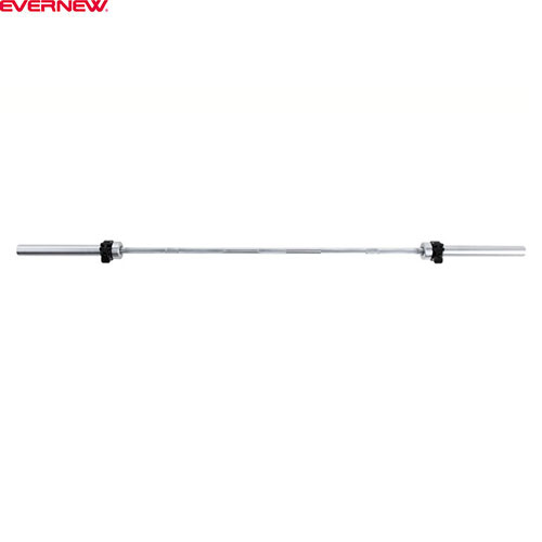 ★メーカー直送品★【EVERNEW】エバニュー ETB152 50バーベルシャフト2200[ストレートバー/パワーラック/ワイドベンチ/ウェイトトレーニング/筋力トレーニング/筋トレ/体力づくり/ホームジム]【RCP】｜トランスポーツ